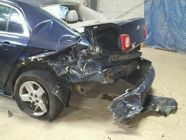 1G1ZB5E1XBF251956 - 2011 CHEVROLET MALIBU LS ლურჯი ფოტო 9