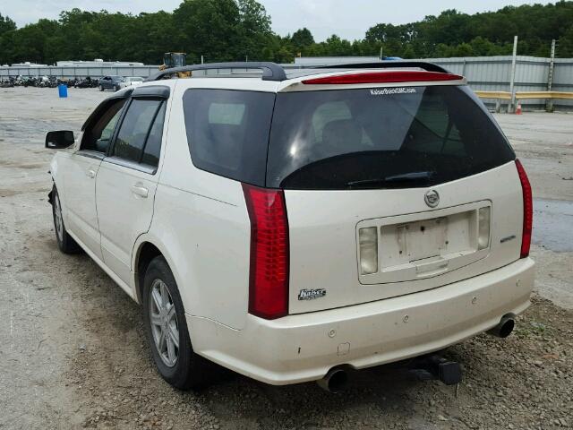 1GYEE637340171053 - 2004 CADILLAC SRX WHITE photo 3