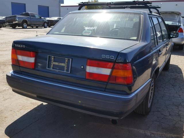 YV1KS9511R1042249 - 1994 VOLVO 960 BLUE photo 4