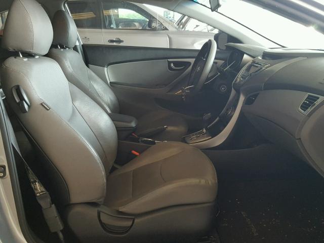 KMHDH6AE9DU003268 - 2013 HYUNDAI ELANTRA CO GRAY photo 5