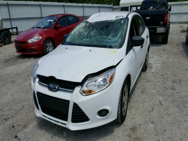 1FADP3E26EL182078 - 2014 FORD FOCUS S WHITE photo 2