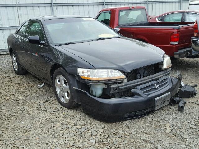 1HGCG2252YA042240 - 2000 HONDA ACCORD EX BLACK photo 1