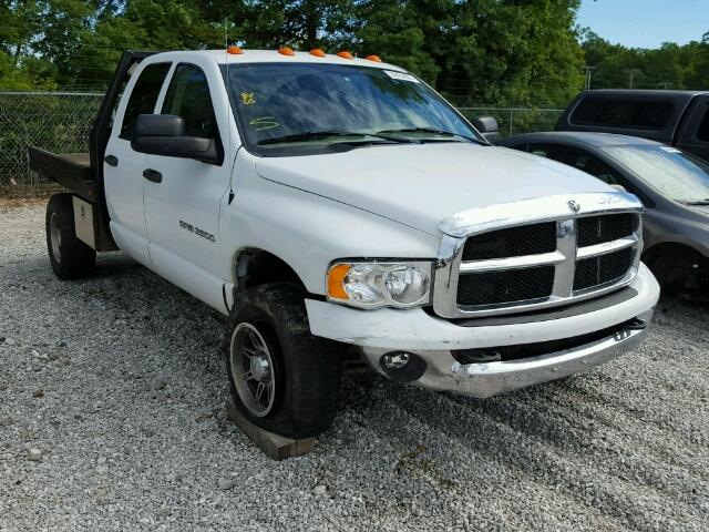 3D7KS28C45G763693 - 2005 DODGE RAM 2500 WHITE photo 1