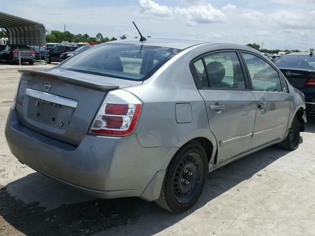 3N1AB6AP9BL704395 - 2011 NISSAN SENTRA 2.0 GRAY photo 4