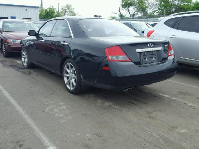 JNKAY41E73M001415 - 2003 INFINITI M45 BLACK photo 3