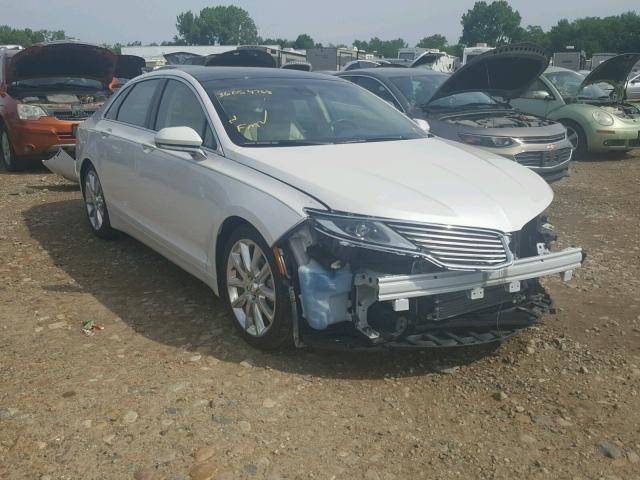 3LN6L2LUXFR615879 - 2015 LINCOLN MKZ HYBRID WHITE photo 1