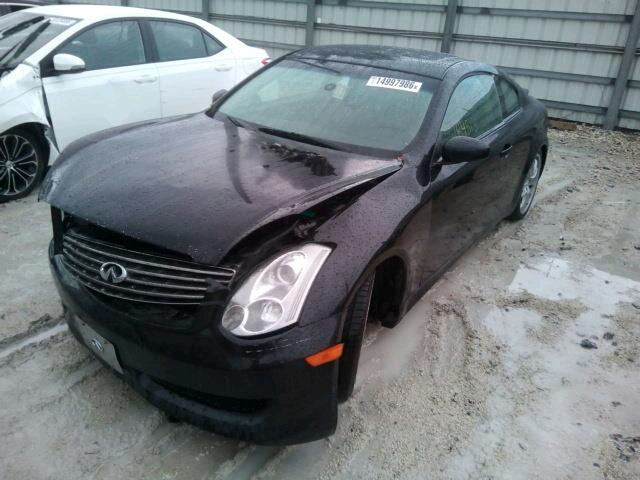 JNKCV54E96M702495 - 2006 INFINITI G35 BLACK photo 2