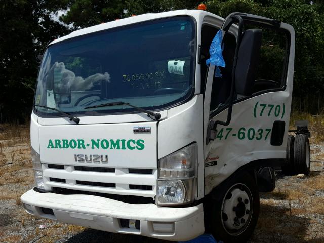 JALE5W166E7901870 - 2014 ISUZU NQR WHITE photo 2