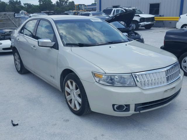 3LNHM28TX7R616683 - 2007 LINCOLN MKZ CREAM photo 1