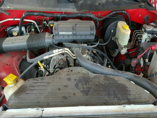 3B7KC23Z62M209488 - 2002 DODGE RAM 2500 RED photo 7