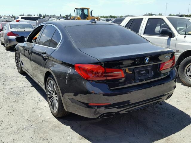 WBAJE5C54JWA94148 - 2018 BMW 540 I BLACK photo 3