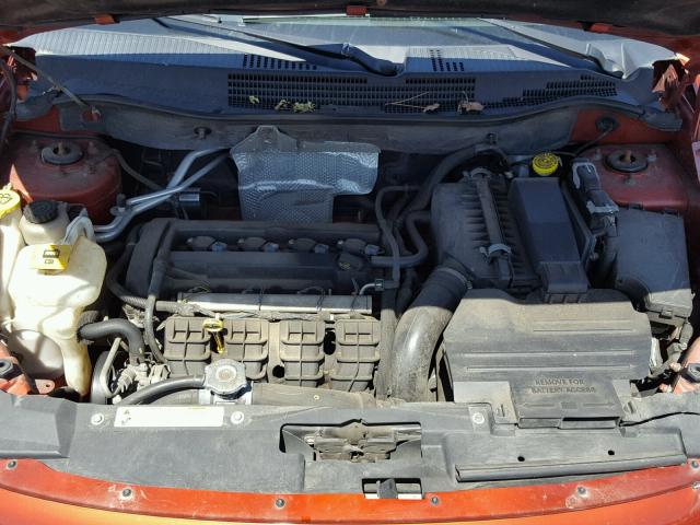 1B3HB48B18D617147 - 2008 DODGE CALIBER SX ORANGE photo 7