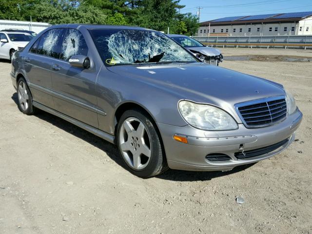 WDBNG70J23A374027 - 2003 MERCEDES-BENZ S 430 GRAY photo 1