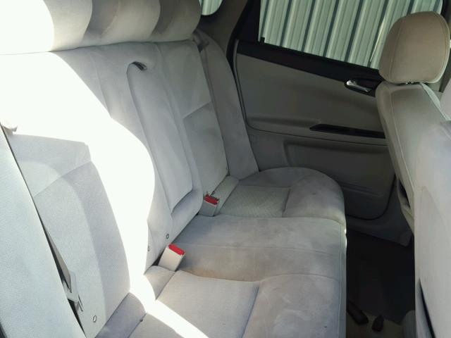 2G1WD58C069150000 - 2006 CHEVROLET IMPALA SUP შავი ფოტო 6