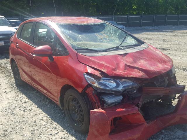 3HGGK5H59FM735461 - 2015 HONDA FIT LX RED photo 1