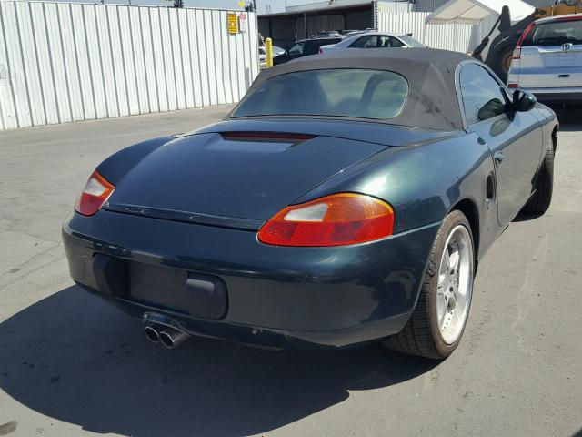 WP0CA2984XU623333 - 1999 PORSCHE BOXSTER GREEN photo 4