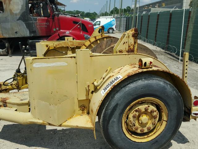 847 - 1960 TRAIL KING CABLE REEL YELLOW photo 8