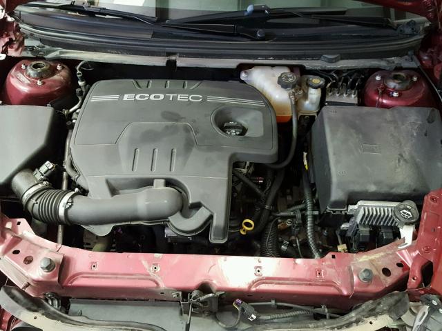 1G1ZE5EB8AF140935 - 2010 CHEVROLET MALIBU LTZ 红色 照片 7