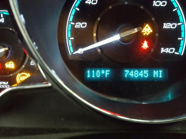 1G1ZE5EB8AF140935 - 2010 CHEVROLET MALIBU LTZ 红色 照片 8