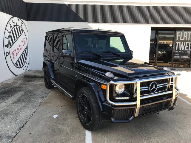 WDCYC7DFXEX220546 - 2014 MERCEDES-BENZ G 63 AMG BLACK photo 1