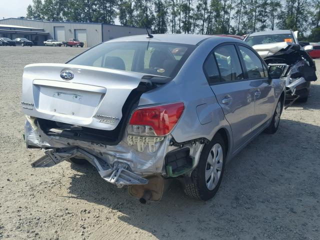 JF1GJAA69DH014772 - 2013 SUBARU IMPREZA BA SILVER photo 4