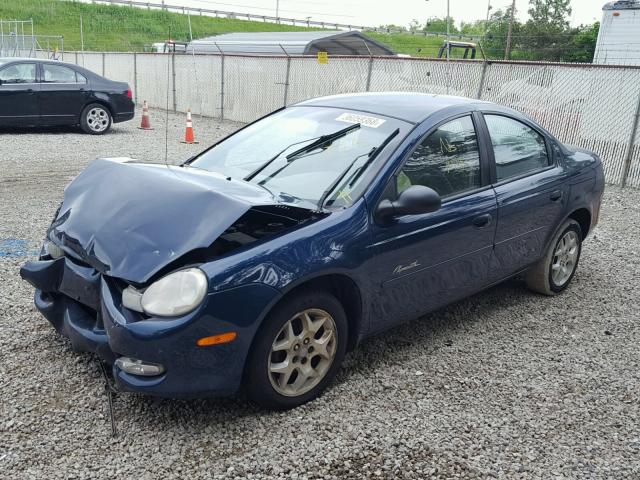 1P3ES46C7YD748791 - 2000 PLYMOUTH NEON BASE 蓝色 照片 2