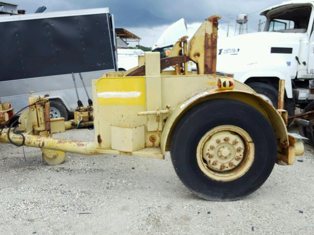 3403 - 1972 TRAIL KING CABLE REEL YELLOW photo 6
