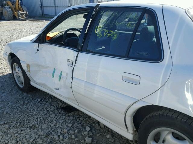 1G2NE52M2VC783255 - 1997 PONTIAC GRAND AM S WHITE photo 10