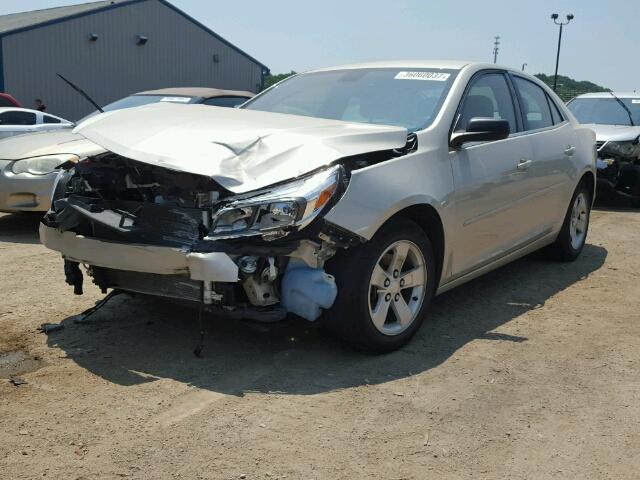 1G11B5SL0EF220514 - 2014 CHEVROLET MALIBU LS TAN photo 2