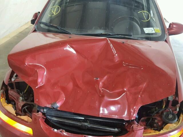 KL1TD66658B081004 - 2008 CHEVROLET AVEO BASE Qırmızı foto 7