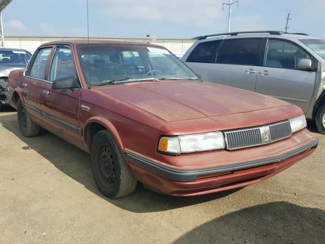 2G3AL54N8M2360930 - 1991 OLDSMOBILE CUTLASS CI BURGUNDY photo 1