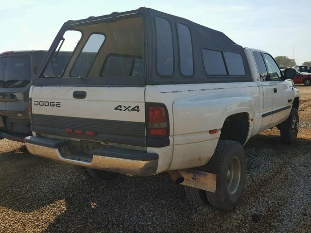 1B7MF3368YJ145780 - 2000 DODGE RAM 3500 WHITE photo 4