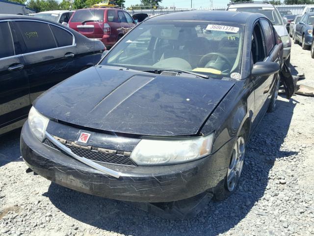1G8AL52F34Z101748 - 2004 SATURN ION LEVEL BLACK photo 2