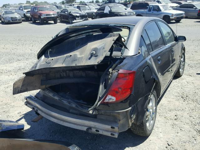 1G8AL52F34Z101748 - 2004 SATURN ION LEVEL BLACK photo 4