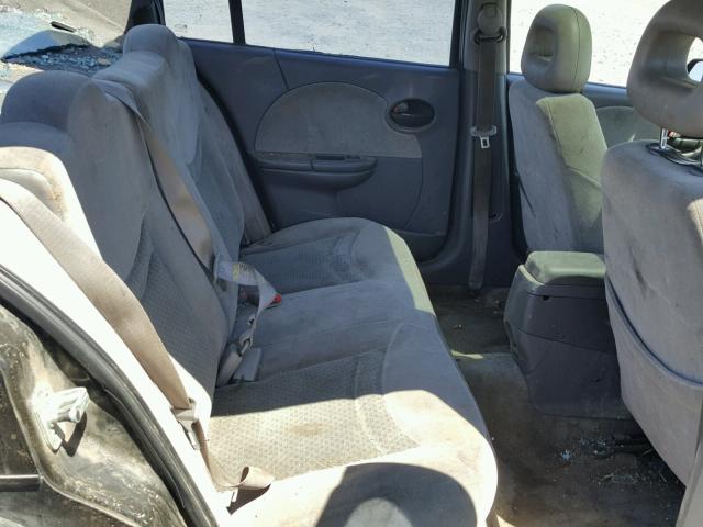 1G8AL52F34Z101748 - 2004 SATURN ION LEVEL BLACK photo 6