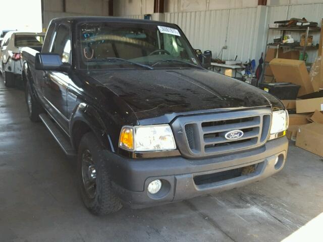 1FTYR44E78PA06564 - 2008 FORD RANGER SUP BLACK photo 1