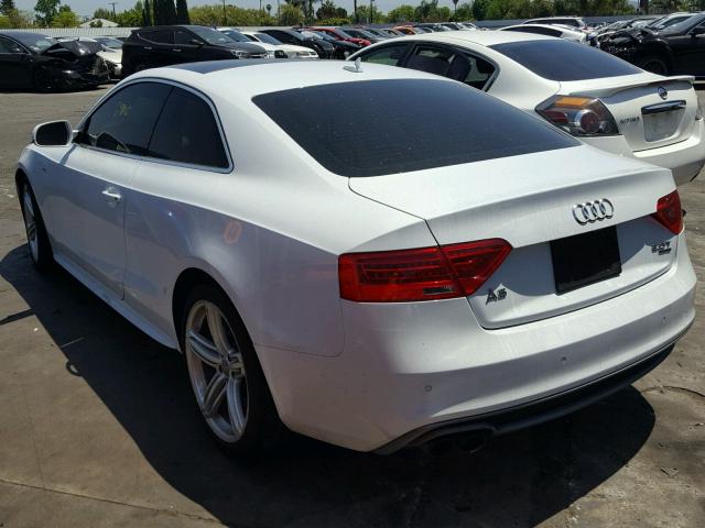 WAUWFAFRXDA036960 - 2013 AUDI A5 PRESTIG WHITE photo 3