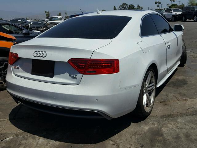 WAUWFAFRXDA036960 - 2013 AUDI A5 PRESTIG WHITE photo 4