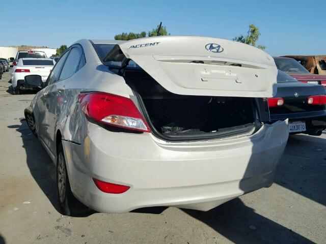 KMHCT4AE3GU997094 - 2016 HYUNDAI ACCENT SE TAN photo 3