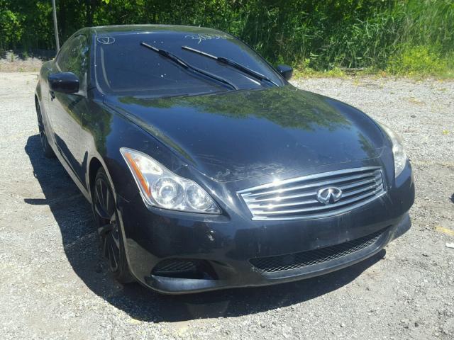 JNKCV64E88M103953 - 2008 INFINITI G37 BASE BLACK photo 1