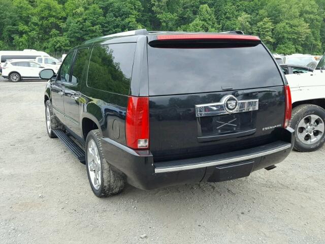 1GYFK66828R144333 - 2008 CADILLAC ESCALADE E BLACK photo 3