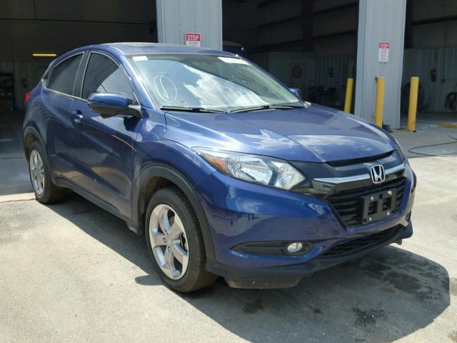 3CZRU5H50HG706847 - 2017 HONDA HR-V EX BLUE photo 1