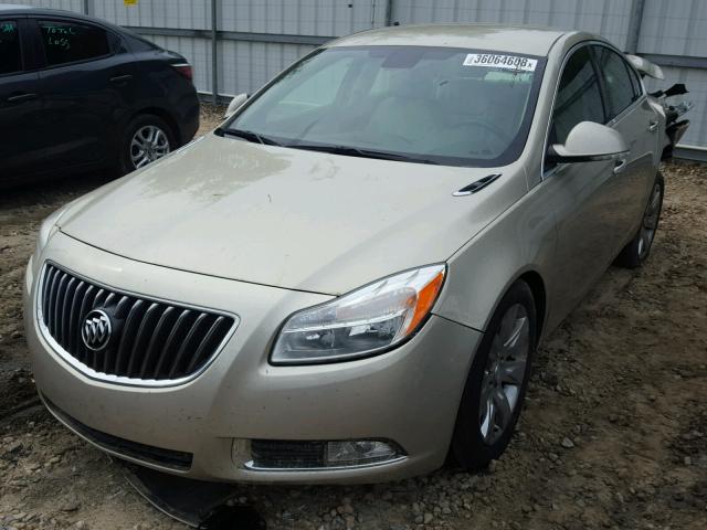 2G4GS5EV2D9248641 - 2013 BUICK REGAL PREM GOLD photo 2