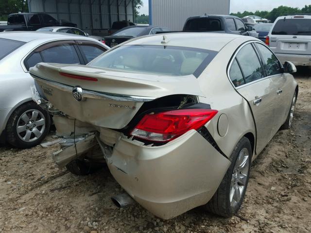 2G4GS5EV2D9248641 - 2013 BUICK REGAL PREM GOLD photo 4