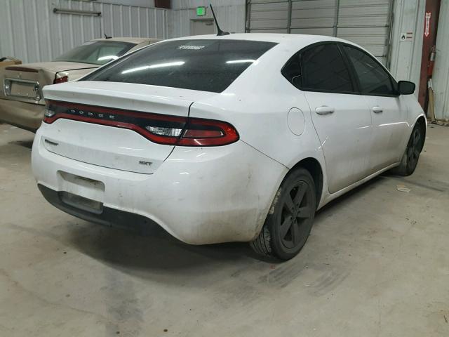 1C3CDFBB3FD158910 - 2015 DODGE DART SXT WHITE photo 4