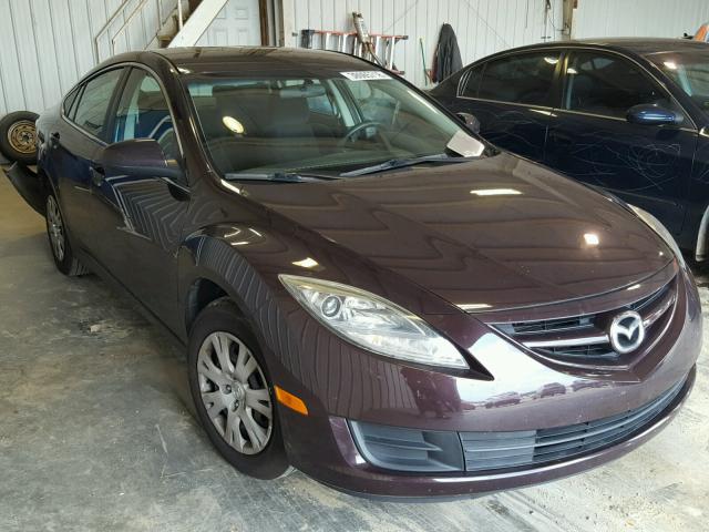 1YVHZ8BH7A5M50298 - 2010 MAZDA 6 I BURGUNDY photo 1