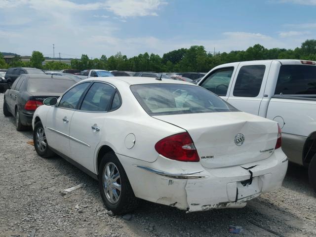 2G4WC582571239106 - 2007 BUICK LACROSSE C WHITE photo 3