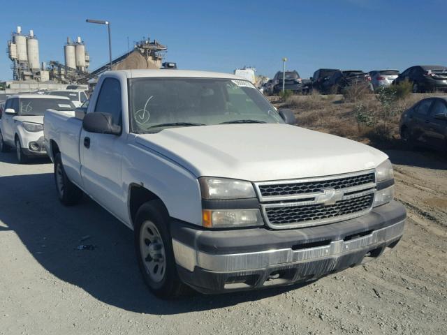 1GCEC14V97Z113654 - 2007 CHEVROLET SILVERADO WHITE photo 1