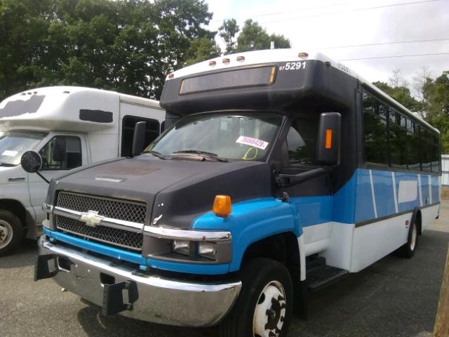 1GBG5V1G87F416625 - 2007 CHEVROLET C5500 C5V0 BLUE photo 2