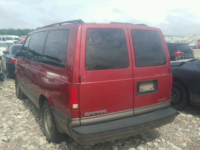 1GKDM19W5XB509782 - 1999 GMC SAFARI XT RED photo 3